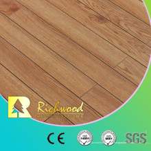 Piso laminados de madera de 12 mm HDF AC4 Hickory V-Grooved